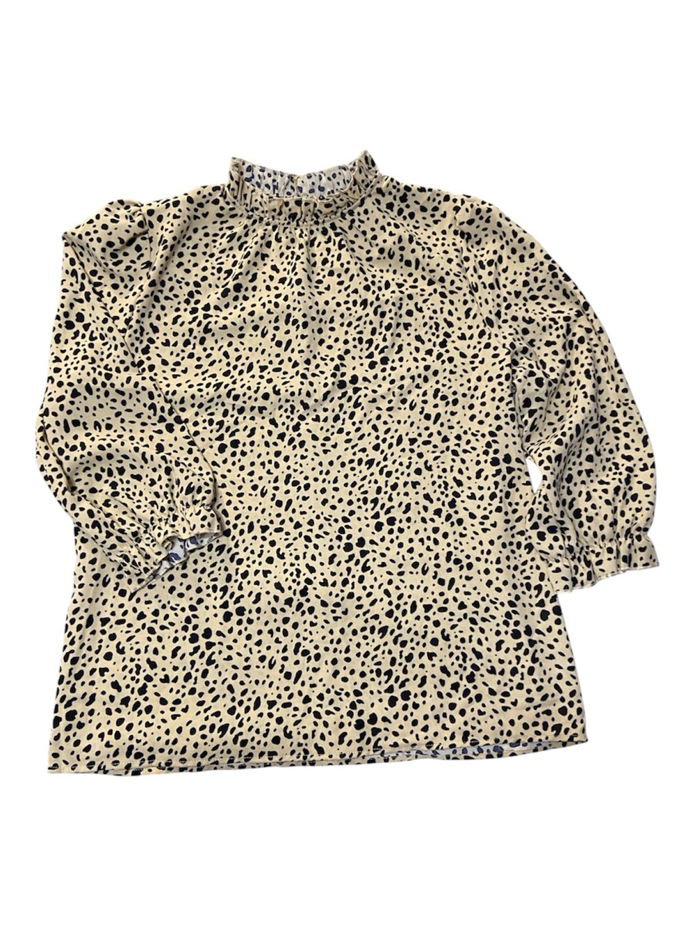 Angashion Women’s Leopard Blouse
